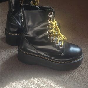Dr. Martens Black Jadon Max boots